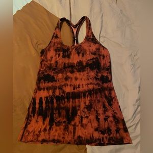 Lululemon Red & Black racerback